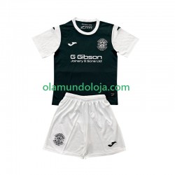 Camisola Hibernian Criança Equipamento Primeiro 2025-2026 Manga Curta